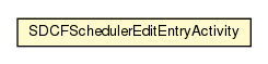 Package class diagram package SDCFSchedulerEditEntryActivity