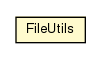 Package class diagram package FileUtils
